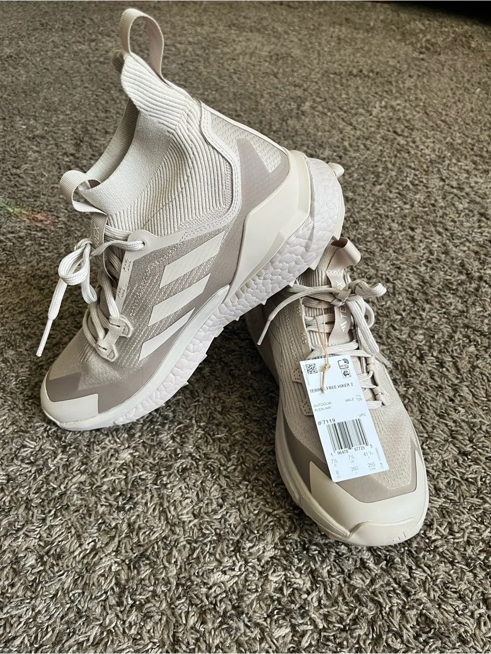 NWT Adidas Terrex Free Hiker 2 Hiking Boots